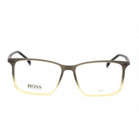 Hugo Boss Men's Eyeglasses - Matte Brown Beige Plastic Frame | BOSS 1251/IT 0AAI 00 ,