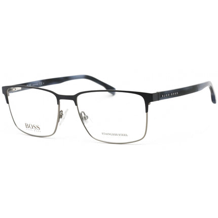 Hugo Boss Men's Eyeglasses - Matte Grey/Black/Blue Steel Frame | BOSS 1301/U 0RIW 00 ,