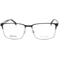 Hugo Boss Men's Eyeglasses - Matte Grey/Black/Blue Steel Frame | BOSS 1301/U 0RIW 00 ,