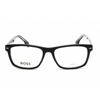 Hugo Boss Men's Eyeglasses - Rectangular Black Plastic Frame | BOSS 1354/U 0807 00 ,