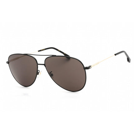 Hugo Boss Men's Sunglasses - Black/Gold Metal Aviator Frame | BOSS 1219/F/SK 0I46 00 ,
