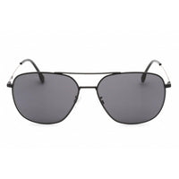 Hugo Boss Men's Sunglasses - Black/Ruthenium Metal Aviator | BOSS 1218/F/SK 0TI7 IR ,