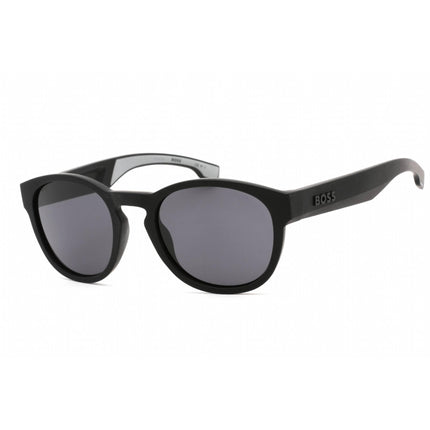 Hugo Boss Men's Sunglasses - Full Rim Black Grey Plastic Frame | BOSS 1452/S 0O6W ,