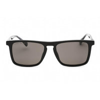 Hugo Boss Men's Sunglasses - Full Rim Black Plastic Frame | BOSS 1082/S/IT 0807 M9 ,