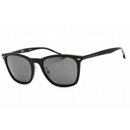 Hugo Boss Men's Sunglasses - Full Rim Black Plastic Square | BOSS 1290/F/SK 0807 M9 ,