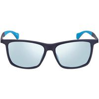 Hugo Boss Men's Sunglasses - Full Rim Matte Blue Plastic Frame | BOSS 1078/S 0FLL 3J ,
