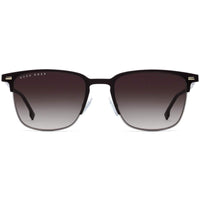 Hugo Boss Men's Sunglasses - Full Rim Silver and Black Metal Frame | 1019/S 04IN 00 ,
