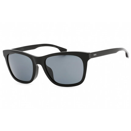 Hugo Boss Men's Sunglasses - Grey Lens Rectangular Frame | BOSS 1555/O/F/S 0807 IR ,