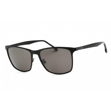 Hugo Boss Men's Sunglasses - Matte Black Metal Square Frame | BOSS 1291/F/S 0003 M9 ,