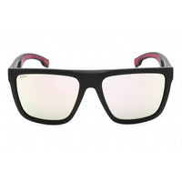 Hugo Boss Men's Sunglasses - Matte Black/Burgundy Plastic Frame | BOSS 1451/S 0DNZ DC ,