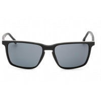 Hugo Boss Men's Sunglasses - Matte Black/Grey Plastic Frame | BOSS 1556/O/S 0O6W IR ,