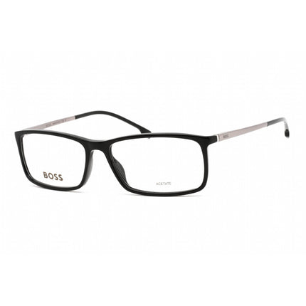 Hugo Boss Unisex Eyeglasses - Black Rectangular Plastic Frame | BOSS 1184/IT 0807 00 ,