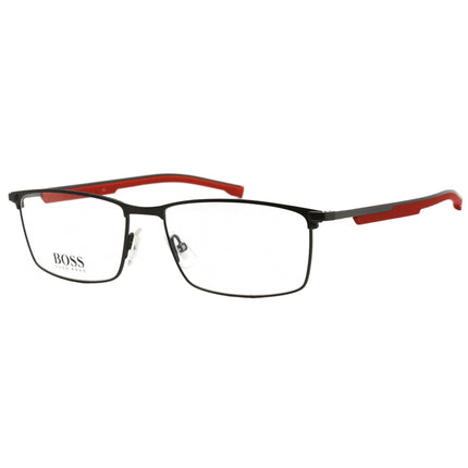 Hugo Boss Unisex Eyeglasses - Clear Lens Black Ruthenium Frame | BOSS 1201 0TI7 00 ,