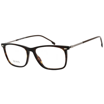 Hugo Boss Unisex Eyeglasses - Clear Lens Havana Acetate Frame | BOSS 1228/U 0086 00 ,