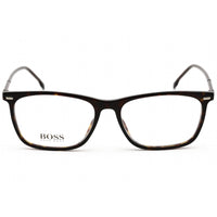 Hugo Boss Unisex Eyeglasses - Clear Lens Havana Acetate Frame | BOSS 1228/U 0086 00 ,