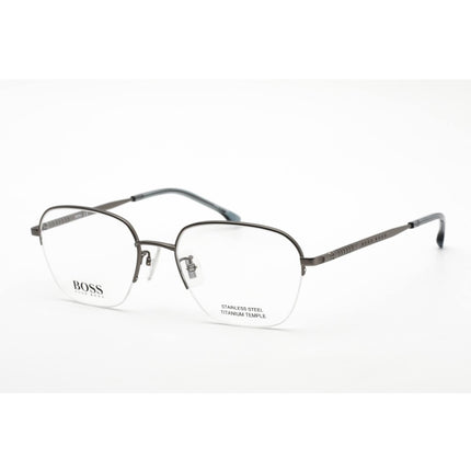 Hugo Boss Unisex Eyeglasses - Dark Ruthenium Square Shape Frame | BOSS 1346/F 0KJ1 00 ,