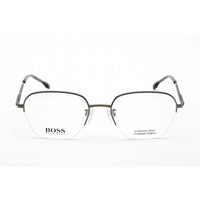 Hugo Boss Unisex Eyeglasses - Dark Ruthenium Square Shape Frame | BOSS 1346/F 0KJ1 00 ,