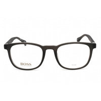 Hugo Boss Unisex Eyeglasses - Grey Pattern Acetate Square Frame | BOSS 1085/IT 026K 00 ,