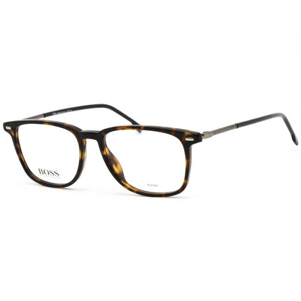 Hugo Boss Unisex Eyeglasses - Havana/Black/Grey Acetate Frame | BOSS 1124/U 0086 00 ,
