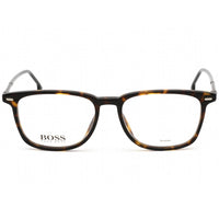 Hugo Boss Unisex Eyeglasses - Havana/Black/Grey Acetate Frame | BOSS 1124/U 0086 00 ,