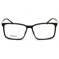 Hugo Boss Unisex Eyeglasses - Matte Black Rectangular Frame | BOSS 1251/IT 0003 00 ,