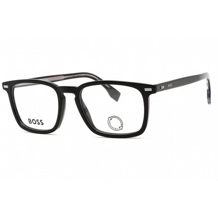 Hugo Boss Women's Eyeglasses - Black Plastic Frame Clear Demo Lens | BOSS 1368 0807 00 ,