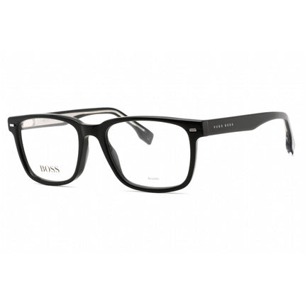 Hugo Boss Women's Eyeglasses - Black Plastic Rectangular Frame | BOSS 1353/U 0807 00 ,