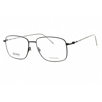 Hugo Boss Women's Eyeglasses - Matte Black Metal Rectangular Frame | BOSS 1312 0003 00 ,