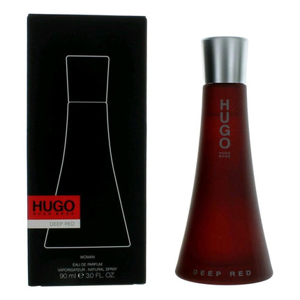 Hugo Deep Red by Hugo Boss, 3 oz Eau De Parfum Spray for Women ,