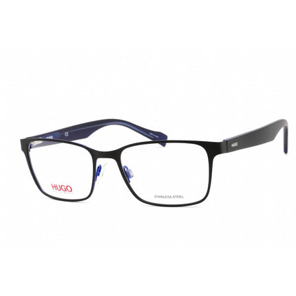 Hugo Men's Eyeglasses - Black Blue Acetate/Stainless Steel Frame | HG 0183 00VK 00 ,