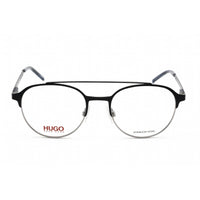 Hugo Men's Eyeglasses - Blue Ruthenium Stainless Steel Aviator Frame | HG 1156 0KU0 00 ,