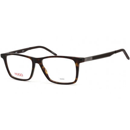 Hugo Men's Eyeglasses - Clear Demo Lens Havana/Grey/Black Frame | HG 1140 0086 00 ,