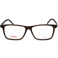 Hugo Men's Eyeglasses - Clear Demo Lens Havana/Grey/Black Frame | HG 1140 0086 00 ,