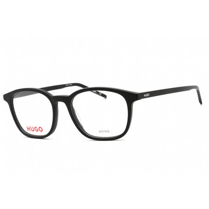 HUGO Men's Eyeglasses - Clear Demo Lens Matte Black Rectangular | HG 1024 0003 00 ,