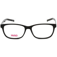 Hugo Men's Eyeglasses - Clear Lens Black Red Square Full Rim Frame | HG 1115 0OIT 00 ,