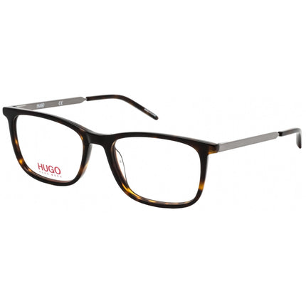 Hugo Men's Eyeglasses - Clear Lens Havana Acetate Full Rim Frame | HG 1018 0086 00 ,