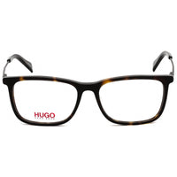Hugo Men's Eyeglasses - Clear Lens Havana Acetate Square Frame | HG 0307 0086 00 ,