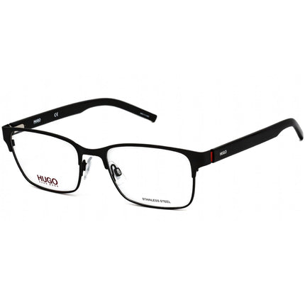 Hugo Men's Eyeglasses - Clear Lens Matte Black Rectangular Frame | HG 1114 0003 00 ,