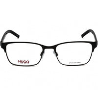 Hugo Men's Eyeglasses - Clear Lens Matte Black Rectangular Frame | HG 1114 0003 00 ,