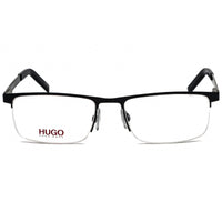 Hugo Men's Eyeglasses - Clear Lens Matte Blue Rectangular Frame | HG 1117 0FLL 00 ,