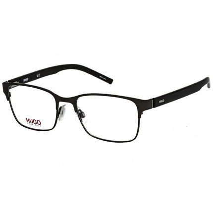 Hugo Men's Eyeglasses - Clear Lens Ruthenium Black Full Rim Frame | HG 1114 0SVK 00 ,