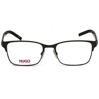 Hugo Men's Eyeglasses - Clear Lens Ruthenium Black Full Rim Frame | HG 1114 0SVK 00 ,