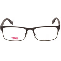 Hugo Men's Eyeglasses - Clear Lens Stainless Steel Full Rim Frame | HG 0293 04IN 00 ,