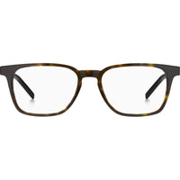 Hugo Men's Eyeglasses - Dark Havana/Matte Black Acetate Frame Demo Lens | HG 1130 86 ,