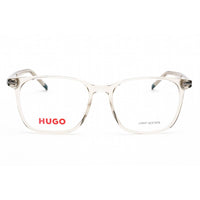 Hugo Men's Eyeglasses - Full Rim Beige Plastic Rectangular Frame | HG 1224 010A 00 ,