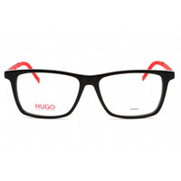 Hugo Men's Eyeglasses - Full Rim Black Acetate/Metal Rectangular | HG 1140 0807 00 ,