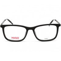 Hugo Men's Eyeglasses - Full Rim Black Rectangular Acetate Frame | HG 1018 0807 00 ,
