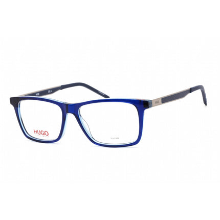 Hugo Men's Eyeglasses - Full Rim Blue Azure Rectangular Shape Frame | HG 1140 0ZX9 00 ,