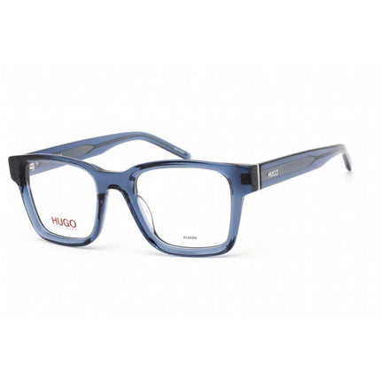 Hugo Men's Eyeglasses - Full Rim Blue Plastic Rectangular Frame | HG 1158 0PJP 00 ,