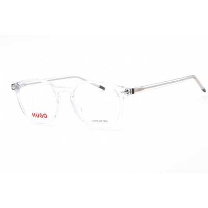 Hugo Men's Eyeglasses - Full Rim Crystal Round Shape Acetate Frame | HG 1226 0900 00 ,
